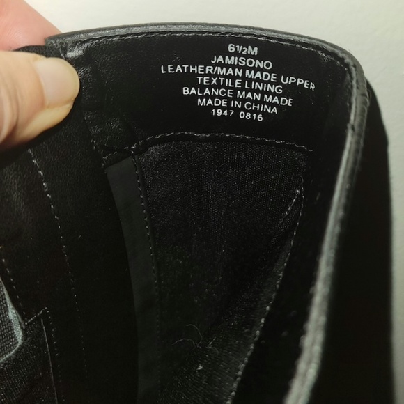 Pebbled Leather "Jamisono" Moto-style Riding Boots by Nine West - Picture 10 of 10